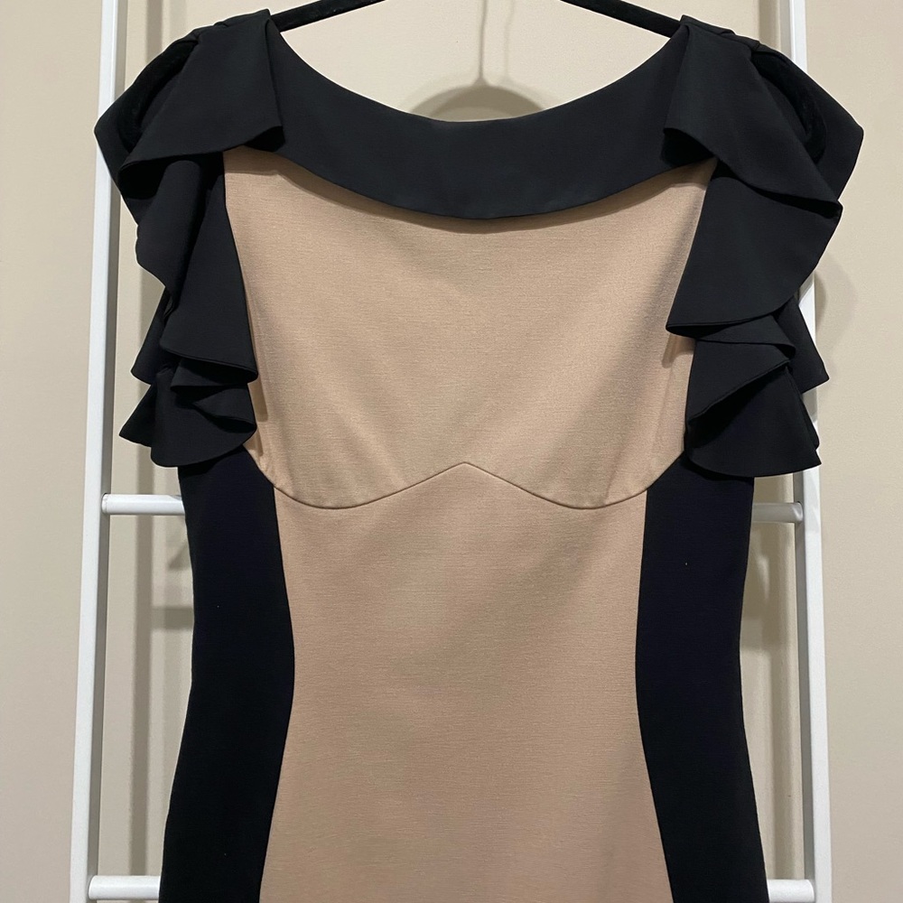 Ted Baker Moxy Ruffle Colorblock Dress - Picture 4 of 7
